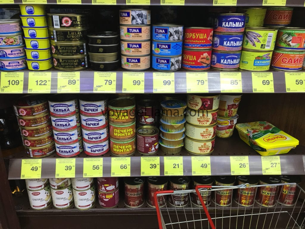 voyageLlama, moscow, russia, fish, tuna