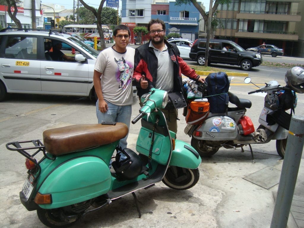 Scooterist Lima