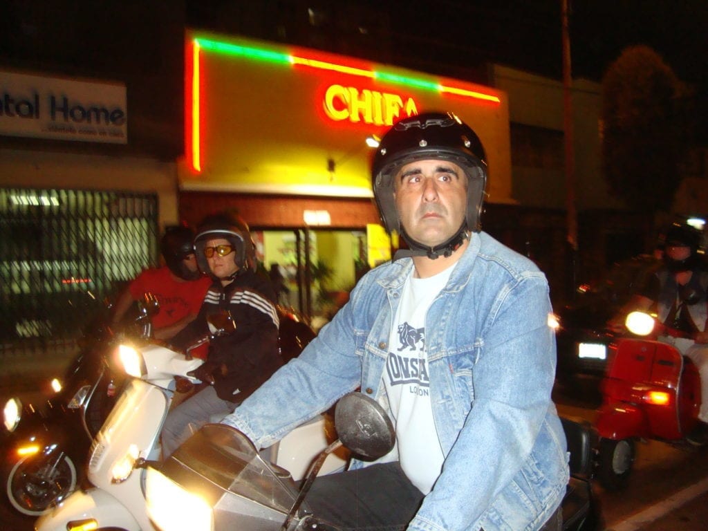 scooterist lima