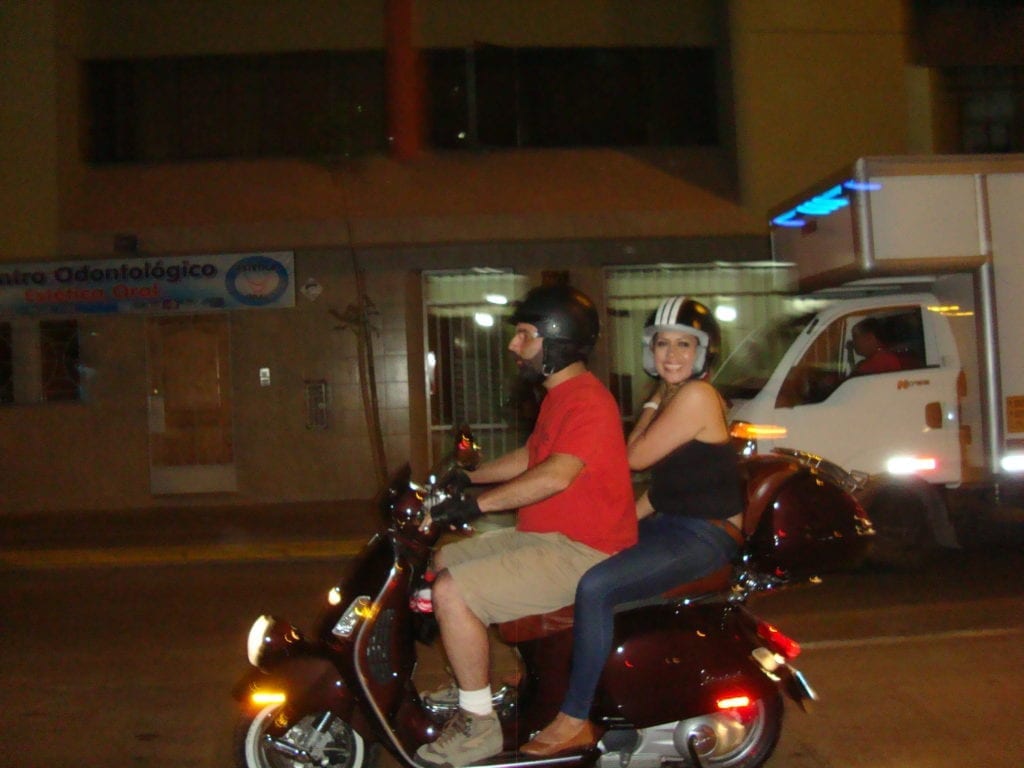 scooterist lima