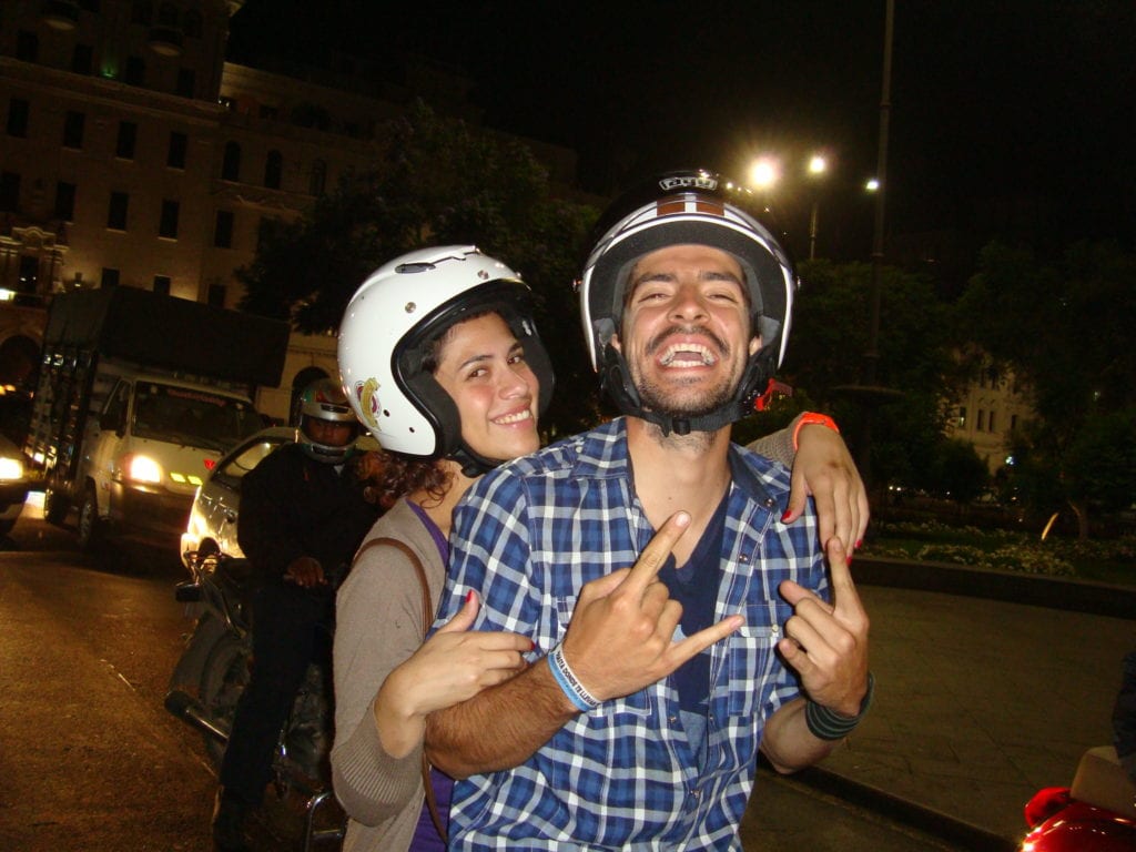 scooter couple
