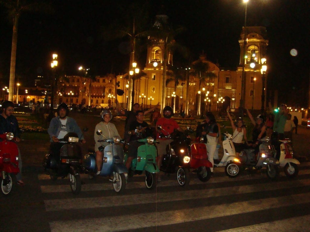 vespa, lambretta, Lima Peru