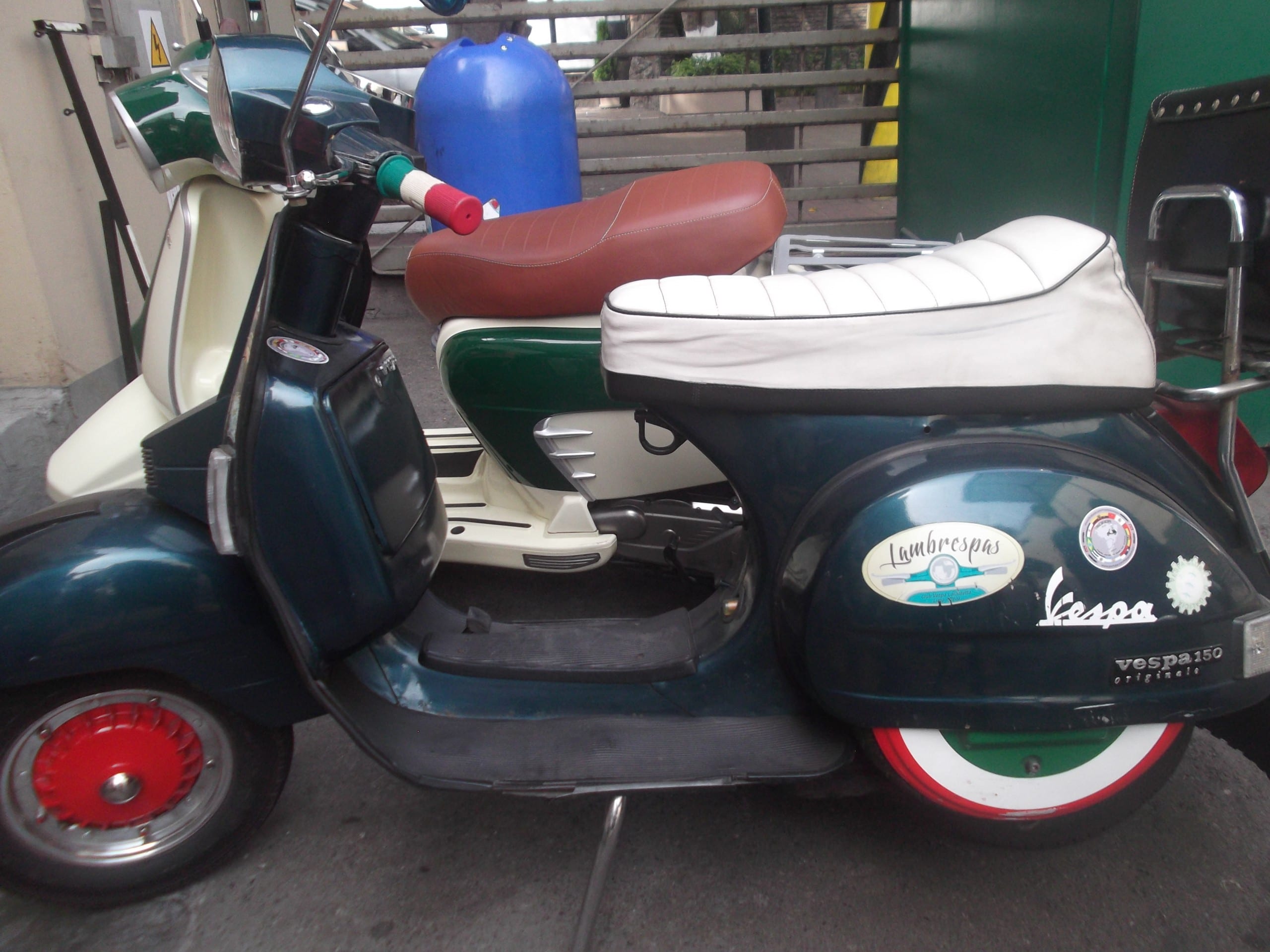 scooter motorcyclist Lima Peru